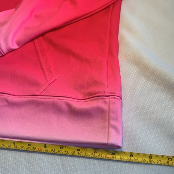 (2 for $20) Pink Sunburst Rise Hoodie Womens Medium 100% Polyester Sweatshirt - Picture 5 of 8